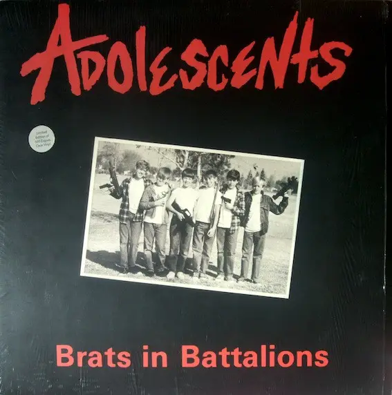 Adolescents - Brats In Battalions (Clear, LP, Album, Reissue)
