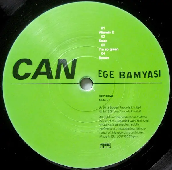 Can - Ege Bamyasi (LP, Album, Reissue, Remastered) - фото №4