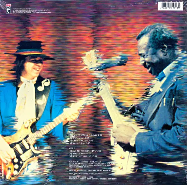 Albert King & Stevie Ray Vaughan - In Session (United Record Pressing, Альбом, Перевидання) - фото №2