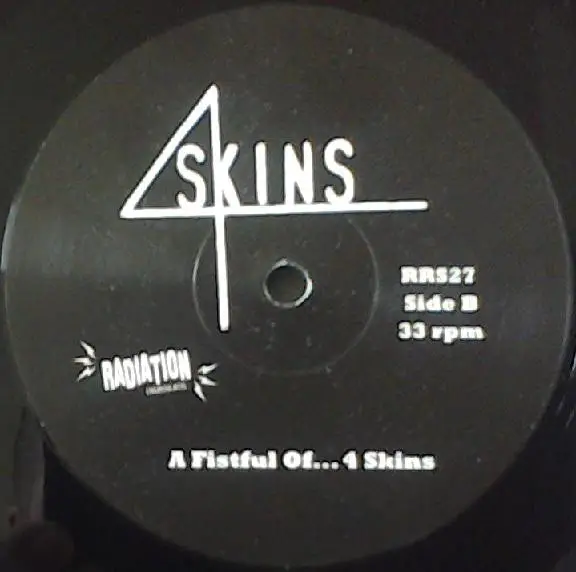 4 Skins - A Fistful Of........ 4Skins (LP, Album, Reissue) - фото №4
