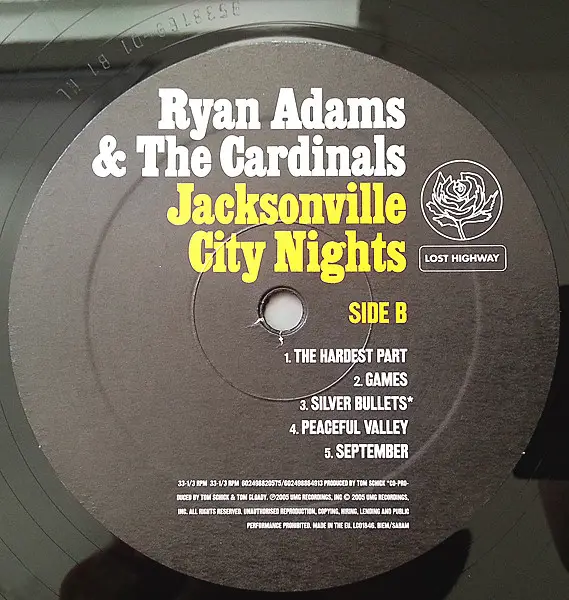 Ryan Adams & The Cardinals - Jacksonville City Nights (2 пластинки, LP, Album) - фото №9