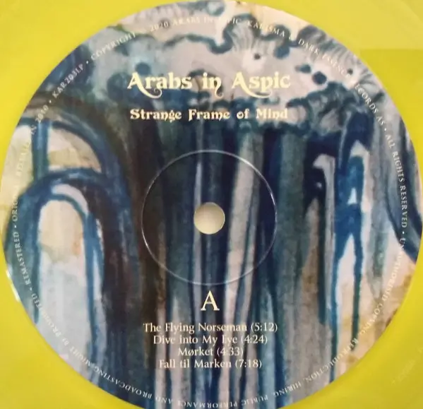 Arabs In Aspic - I-III (3 пластинки, Сборник, Лимитированое) - фото №26