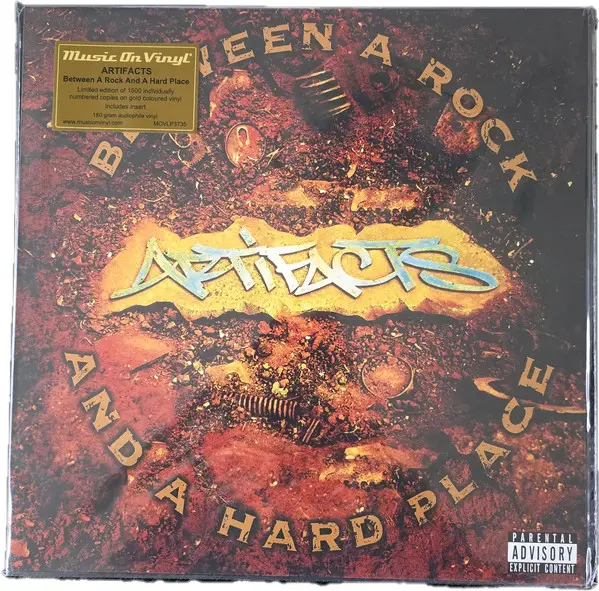 Artifacts - Between A Rock And A Hard Place (2 платівки, Золотий, 180 грам, Альбом, Лимітоване, Пронумерований, Перевидання)