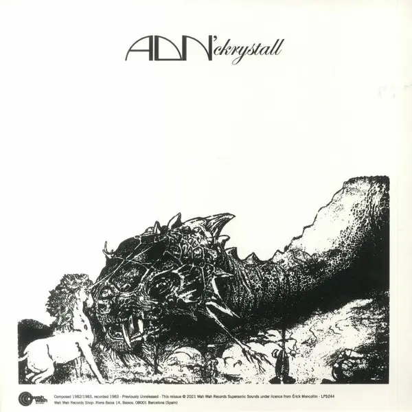 ADN' Ckrystall - De Unicornis Veritate (LP, Album) - фото №2