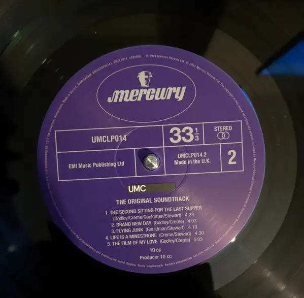 10cc - The Original Soundtrack (180g, Gatefold, LP, Album, Reissue) - фото №4