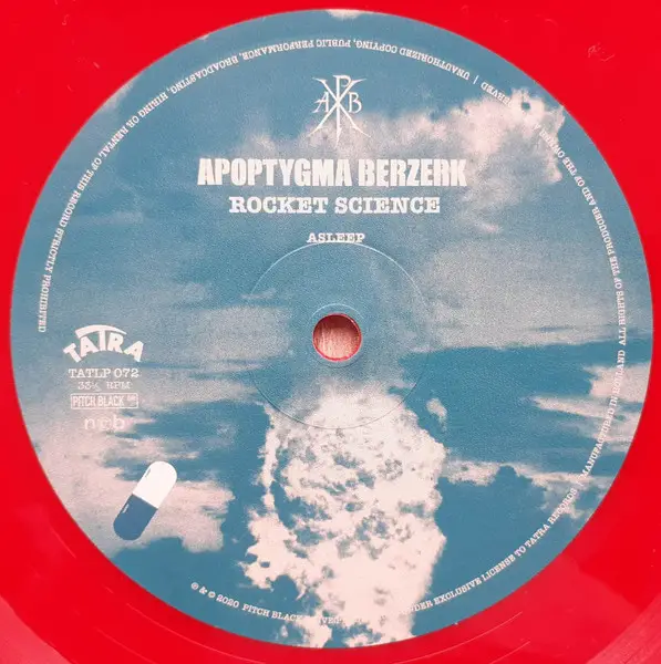 Apoptygma Berzerk - Rocket Science (Красный, Альбом, Лимитированое, Переиздание) - фото №3