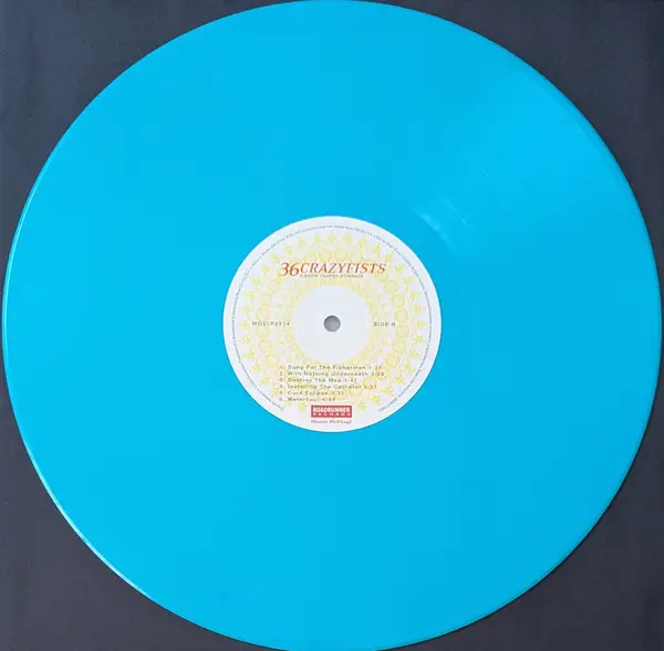 36 Crazyfists - A Snow Capped Romance (180g, Turquoise, LP, Album, Numbered) - фото №4