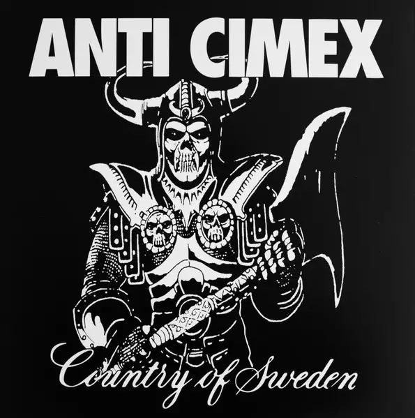 Anti Cimex - Country Of Sweden (Білий, Червоний, Бризки, Альбом, Перевидання)
