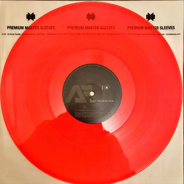 Adam F - Circles Revisited / Reboots  (Orange, Transparent) - фото №5