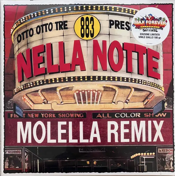 883 - Nella Notte (Molella Remix) (Yellow, Numbered)