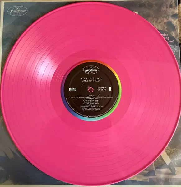 Kay Adams - Little Pink Mack (Pink, LP, Compilation, Mono) - фото №7