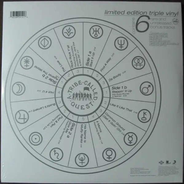 A Tribe Called Quest - The Love Movement (3 пластинки, LP, Album, Reissue) - фото №2