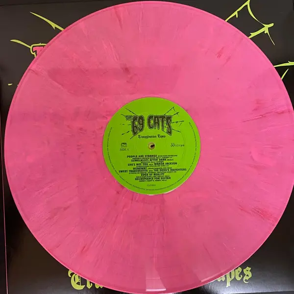The 69 Cats - Transylvanian Tapes (Pink, LP, Album, Reissue) - фото №3