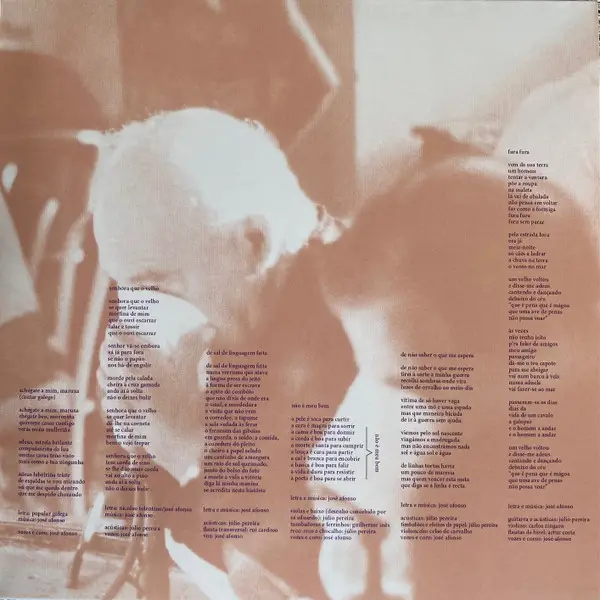 José Afonso - Fura Fura (Gatefold, LP, Album, Reissue, Stereo) - фото №3