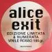 Alice - Exit (180 грамм, Красный, Альбом, Лимитированое, Пронумерованный, Переиздание) - фото №7