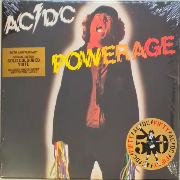 AC/DC - Powerage (Gold, 180g, LP, Album, Reissue, Remastered, Stereo) - фото №12