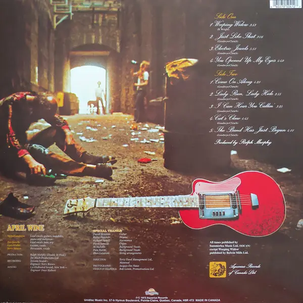 April Wine - Electric Jewels (Альбом) - фото №2
