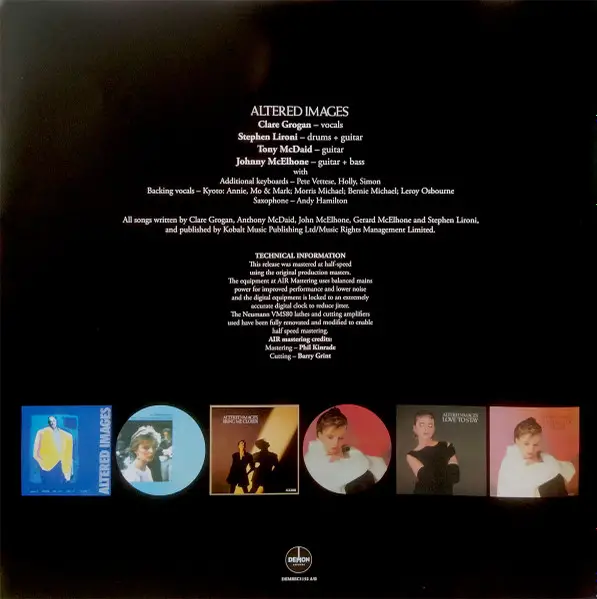 Altered Images - Bite (Мастеринг на пол-скорости, 180 грамм, Юбилейное издание на 40-летие, Альбом, Лимитированое, Переиздание) - фото №6