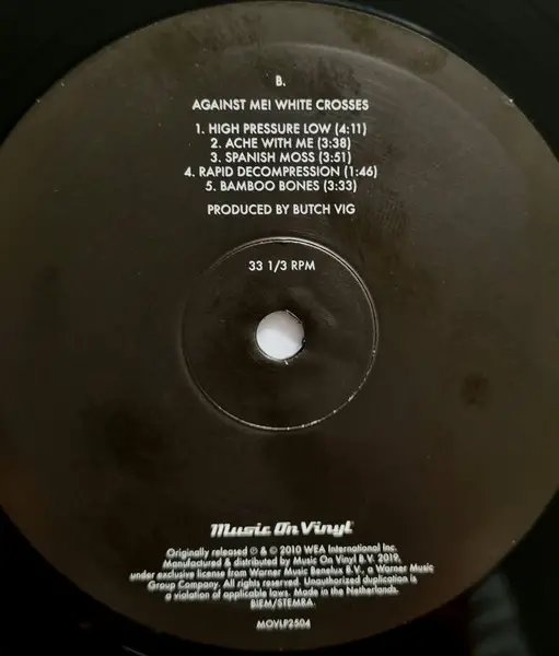 Against Me! - White Crosses (LP, Album, Reissue) - фото №7