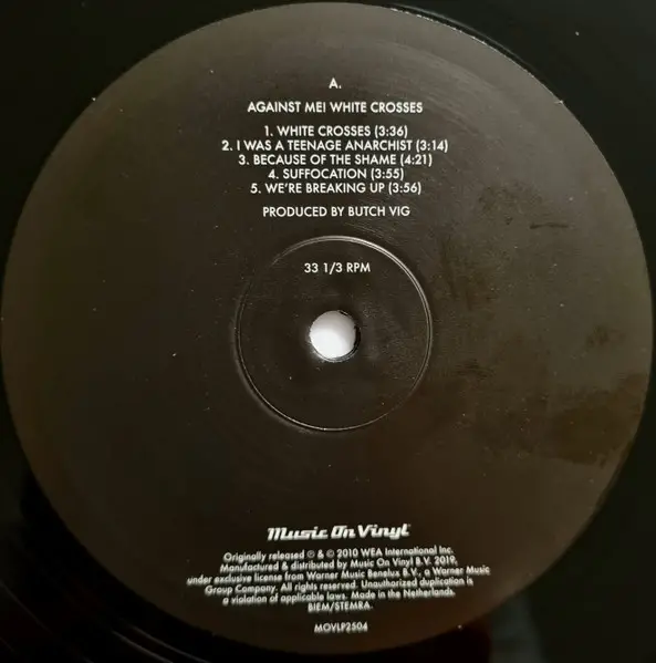 Against Me! - White Crosses (LP, Album, Reissue) - фото №6