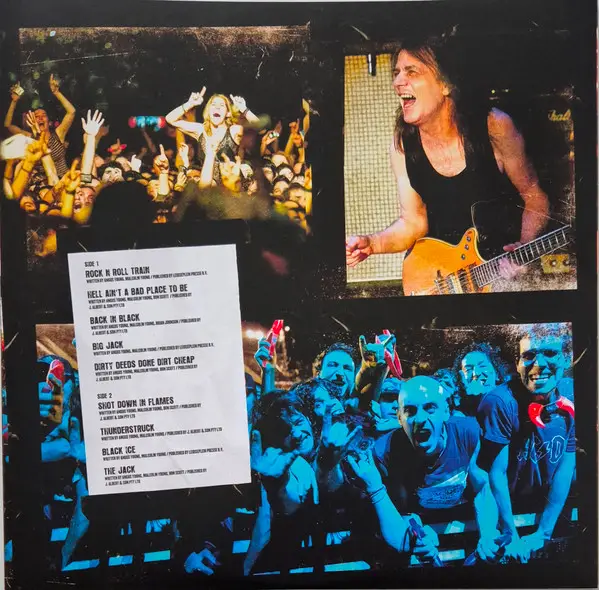 AC/DC - Live At River Plate (3 платівки, Gold, 180g, LP, Album, Reissue, Stereo) - фото №16
