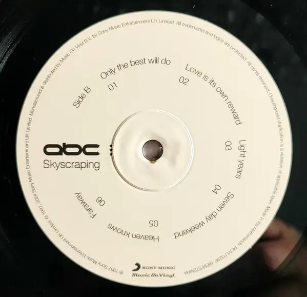 ABC - Skyscraping (180g, LP, Reissue, Remastered, Stereo) - фото №4
