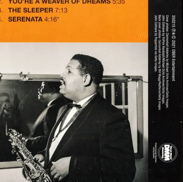 Cannonball Adderley & John Coltrane - Quintet In Chicago (Blue, Vinyl, 180g, LP, Album, Reissue, Stereo) - фото №4