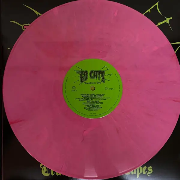 The 69 Cats - Transylvanian Tapes (Pink, LP, Album, Reissue) - фото №4