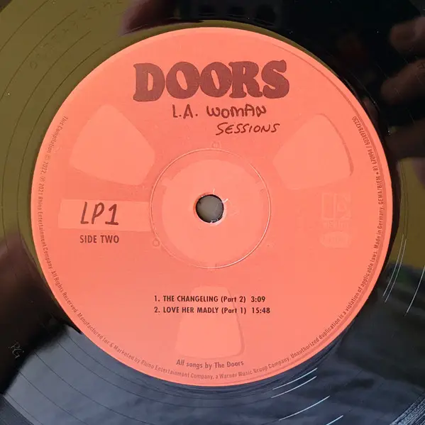 The Doors - L.A. Woman Sessions (4 платівки) - фото №4