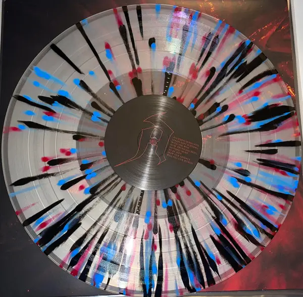 Absent In Body - Plague God (Clear, Cyan, Blue, Black, Splatter, LP, Album) - фото №3