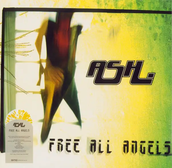 Ash - Free All Angels (Прозрачный, Жёлтый, Брызги, Альбом, Переиздание, Ремастеринг)