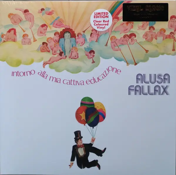 Alusa Fallax - Intorno Alla Mia Cattiva Educazione (180 грамм, Прозрачный, Красный, Альбом, Лимитированое, Переиздание)