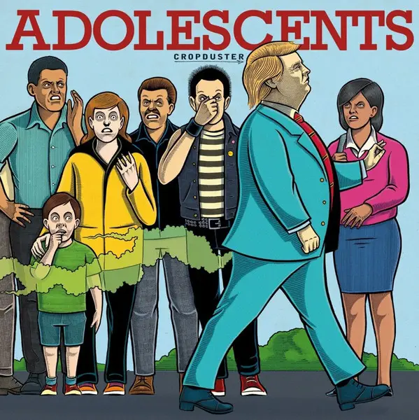Adolescents - Cropduster (Gold, Vinyl, LP, Album, Reissue)