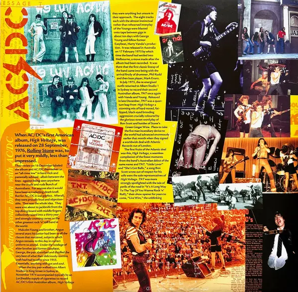 AC/DC - High Voltage (Gold, 180g, LP, Album, Reissue, Remastered, Stereo) - фото №9