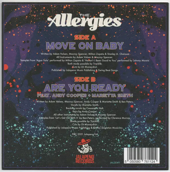 The Allergies - Move On Baby - фото №2