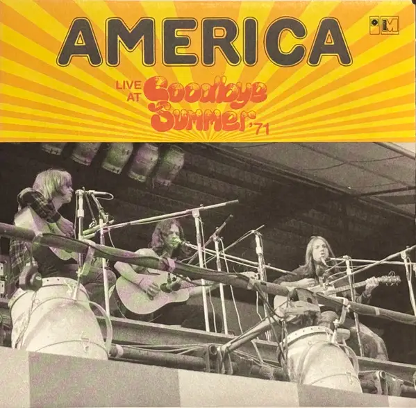 America - Live At Goodbye Summer Festival ‘71 (45 об/мин) - фото №7