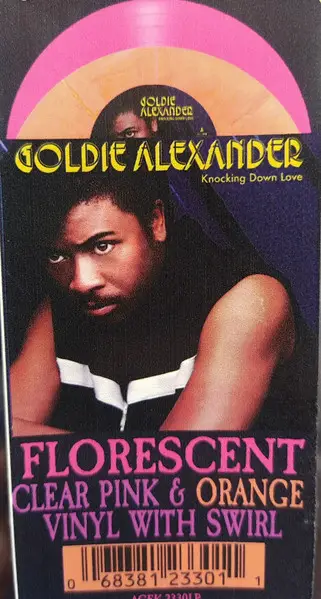 Goldie Alexander - Knocking Down Love (2 платівки, Флуорісцентний, Прозорий, Рожевий, Помаранчевий, Збірник, Лимітоване) - фото №2