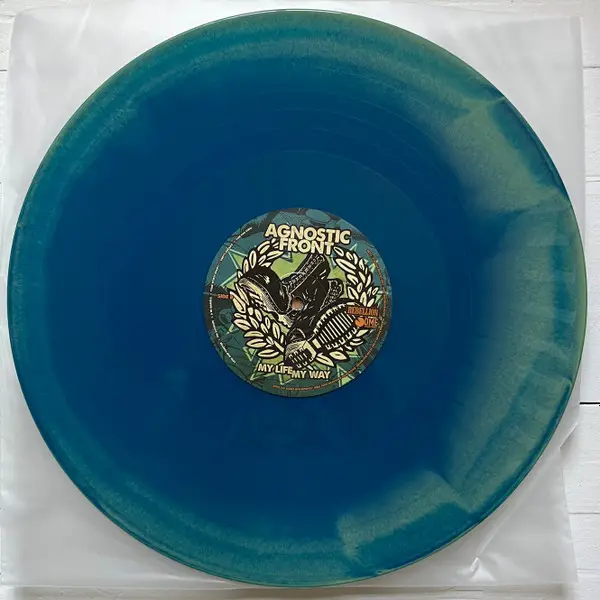 Agnostic Front - My Life My Way (Green, Olive, Blue, Transparent, LP, Album, Reissue, Repress) - фото №4