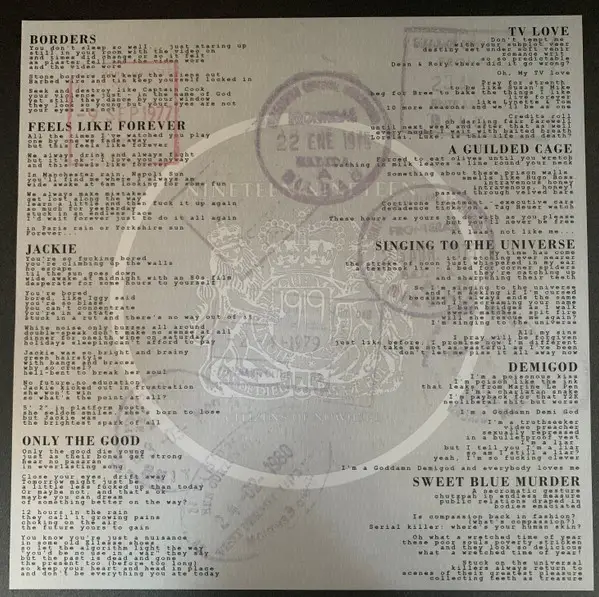 1919 - Citizens Of Nowhere (LP, Album) - фото №5
