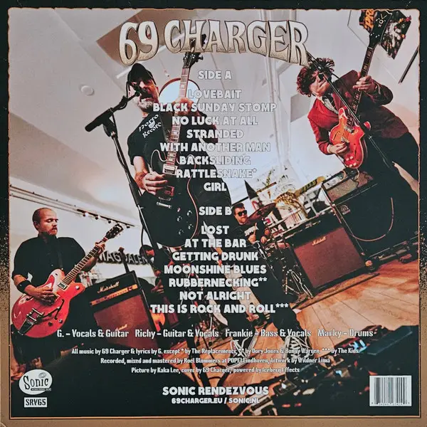 69 Charger - Klokgebouw Live Session (LP, Album) - фото №2