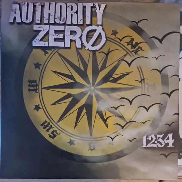 Authority Zero - 12:34 (Золотой, Чёрный, Жёлтый, Брызги, Альбом, Лимитированое, Переиздание)