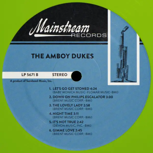 The Amboy Dukes - The Amboy Dukes (Зелений, Альбом, Перевидання, Ремастеринг) - фото №5