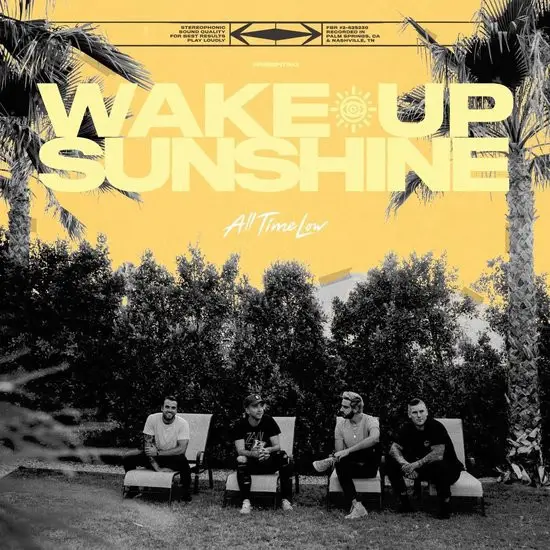 All Time Low - Wake Up Sunshine (Раскладная обложка, Альбом)