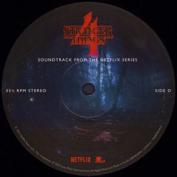 Various - Stranger Things 4: Soundtrack From The Netflix Series (2 платівки, Збірник) - фото №7