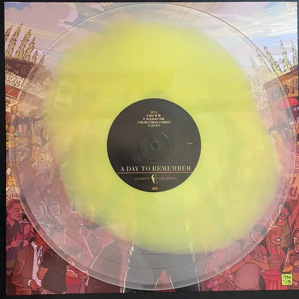 A Day To Remember - Common Courtesy (2 платівки, LP, Album, Reissue) - фото №6