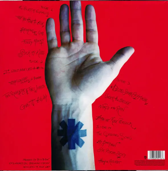Red Hot Chili Peppers - Blood Sugar Sex Magik (2 платівки, 180 грам, Альбом, Перевидання, Ремастеринг) - фото №3