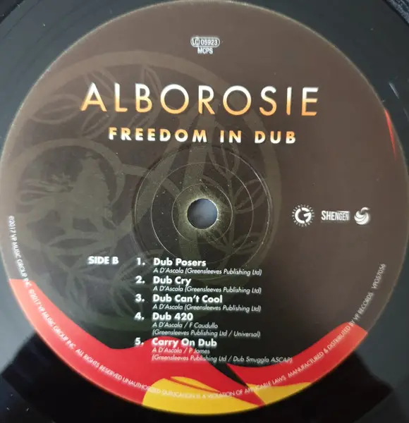 Alborosie - Freedom In Dub (Альбом) - фото №4
