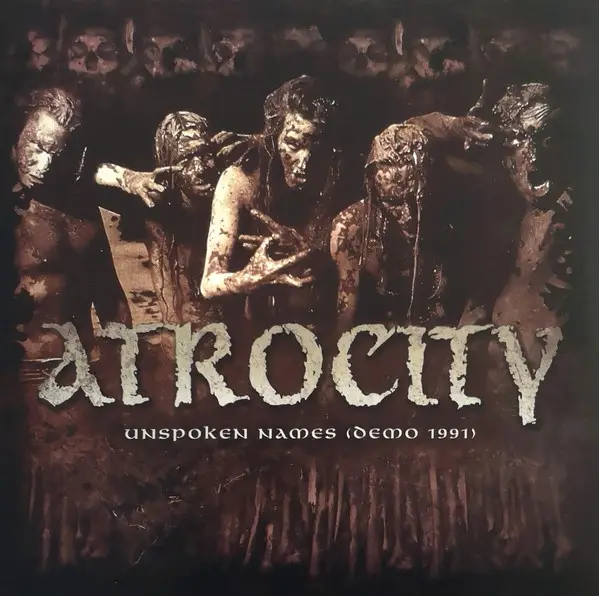 Atrocity - Unspoken Names (Demo 1991) (Красный, Прозрачный, 45 об/мин, EP, Лимитированое, Ремастеринг)
