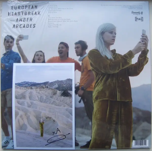 Amber Arcades - European Heartbreak (Синий, Альбом, Лимитированое) - фото №8