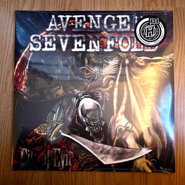 Avenged Sevenfold - City Of Evil (2 платівки, Золотий, Альбом, Перевидання)